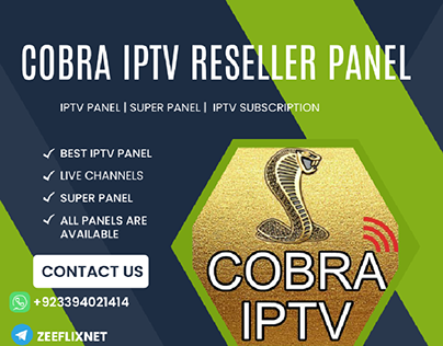 COBRA IPTV RESELLER PANEL