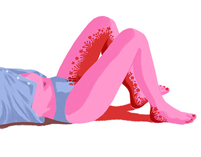 Menstruation / SCENA9 / Editorial Illustration