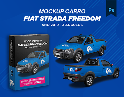 Mockup - Fiat Strada Freedom 2019