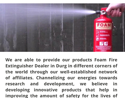 Foam Fire Extinguisher Dealer in Durg