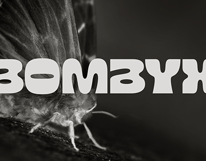 Bombyx — typographie — police de caractères