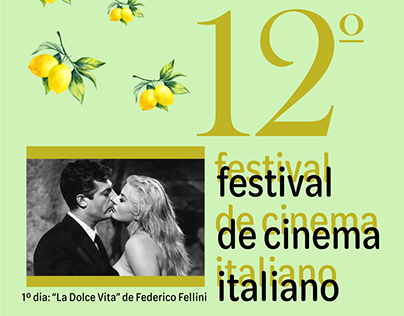 Festival de Cinema Italiano - Layout