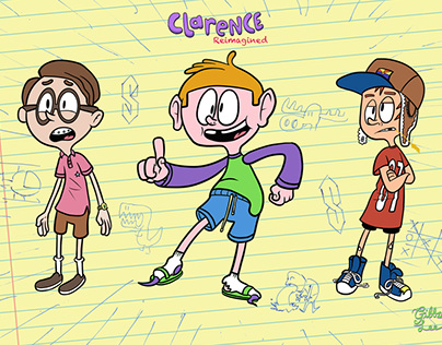 Clarence Character Designs Reimagined