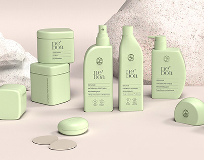 NEBOA | Cosmetic packaging Design | OWP Plastic | 3d