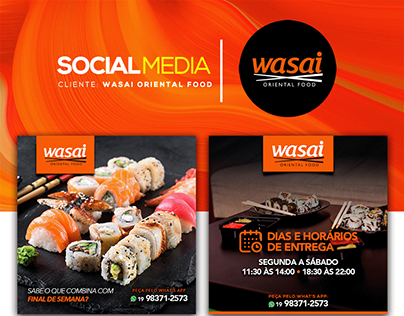 Social Media | Wasai Oriental Food