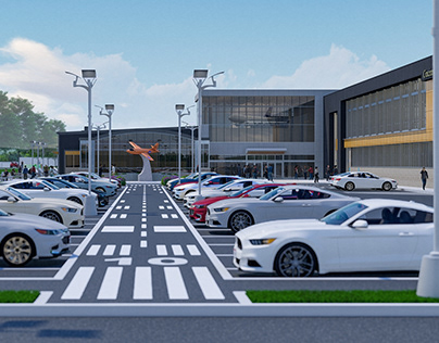 Cincinnati State Harrison Airport Concept Renderings