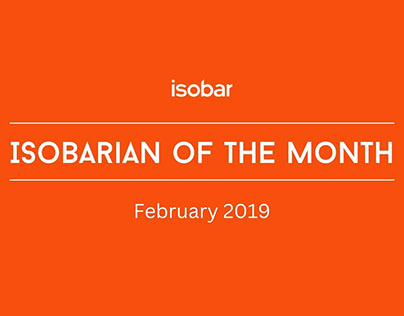 Isobarian of the Month - Feb'19