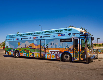Renewable Natural Gas Bus Wrap