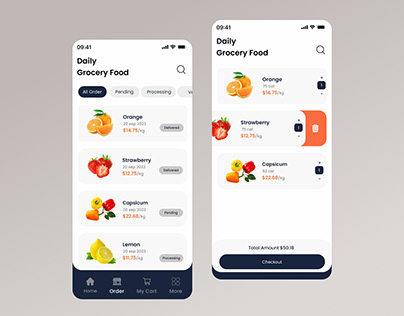 Grocery Food App