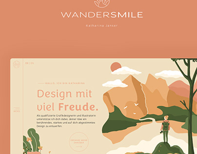 Wandersmile-Webseite