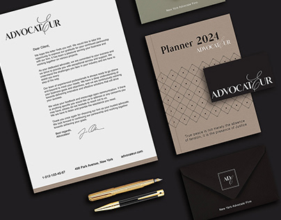 Professional Logo & Brand Identity for an Advocate Firm