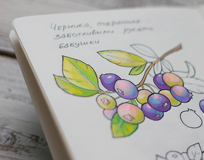 Botanical sketchbook