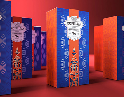 Indonesian coffee series packaging design
