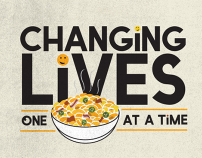 Changing Lives One Bowl At A Time - Logo Design