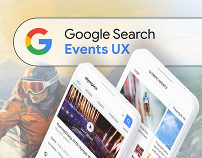 Google Search, Events UX