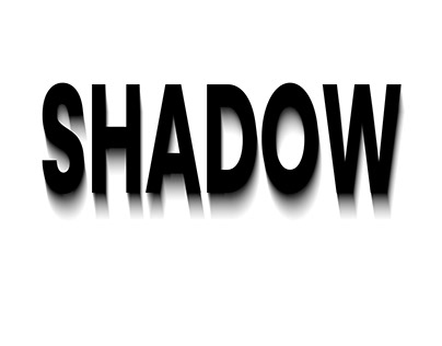Long shadow using path blur