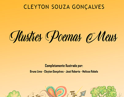 Livro Ilustres Poemas Meus - Cleyton Gonçalves
