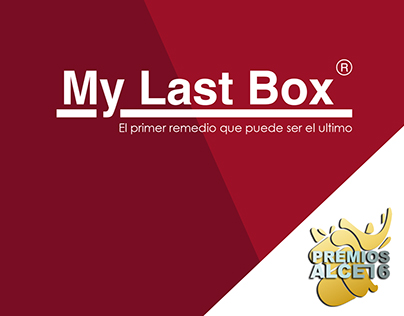 "My Last Box" Premio Jóvenes Creativos ALCE 2016