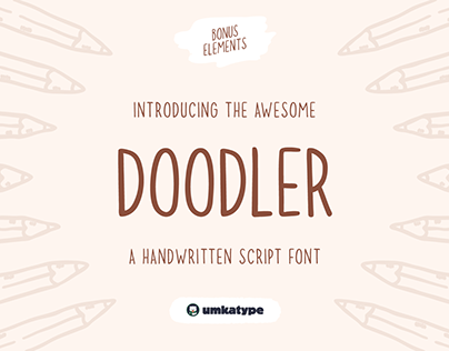 Doodler - Handwritten Script Font