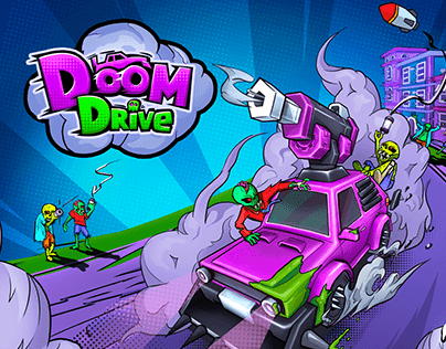 DoomDrive: cars vs zombies