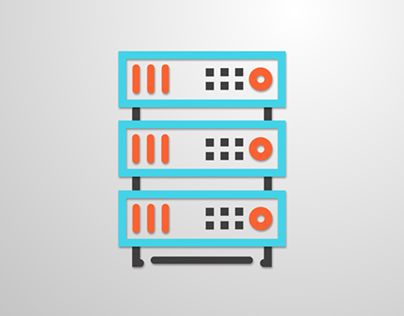 hosting-servers icon animation
