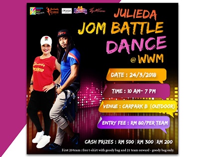 Julieda Jom Battle Dance Poster