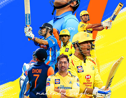 dhoni layer mask poster