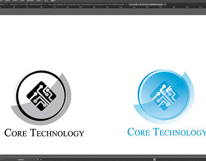 Core Technology logo design.