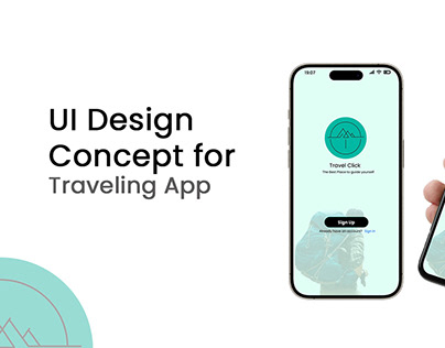 UI design Concept for Traveling Mobile Application