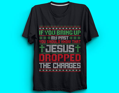Ugly Christmas T-Shirt Design