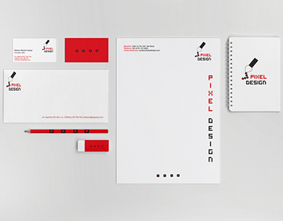 Mockups papelería PixelDesign