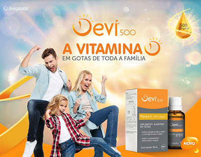 Ajuda Visual - Vitamina D Devi 500