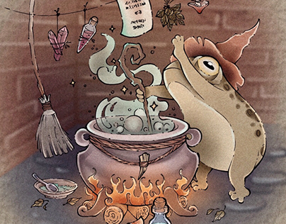 Toad stories illustrations