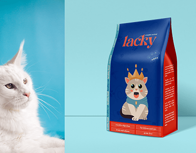 DESIGN OF CHARACTER AND FOOD PACKAGING FOR CATS