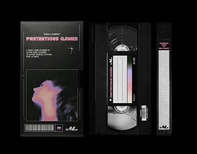 Pretentious Games - Single Cover Design