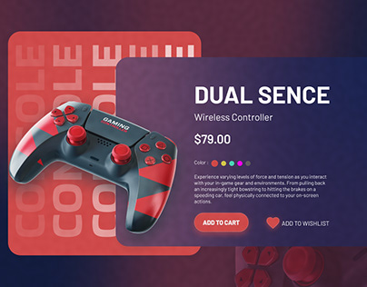 Gaming Console Product page(source : Nikhil pawar)