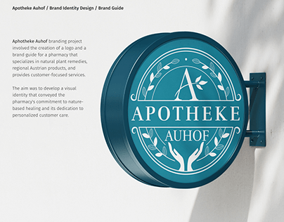 Apotheke Auhof / Brand Identity Design
