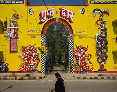 Letters to Lodhi Mural. New Delhi. St+art India