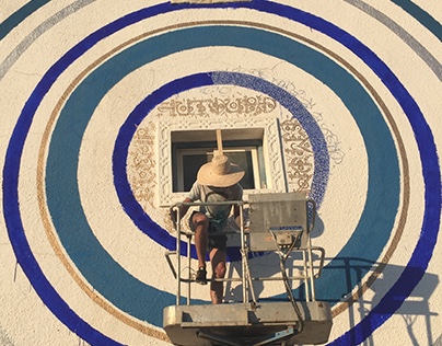 CALLIGRAPHY for the Monastir'in festival in Tunisia