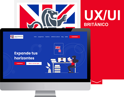 DIsñeo web UX/UI Británico