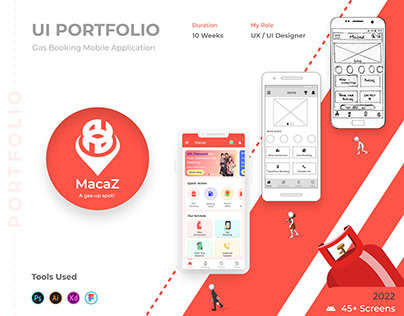 MacaZ app - UI Portfolio