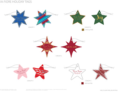 Holiday Jewelry Tag Concepts