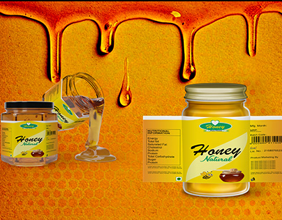 Honey Jar LABELLING