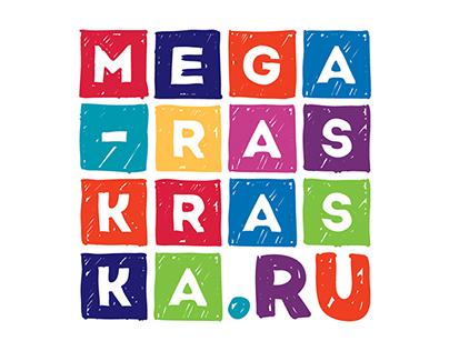 Logo for mega-raskraska.ru project