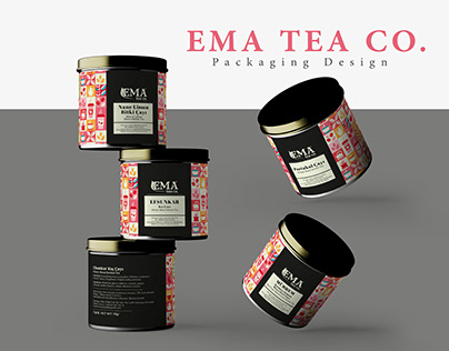 Ema Tea Co. Ambalaj Tasarımı(Packaging Design)