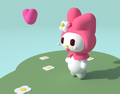 My Melody - 3d Design