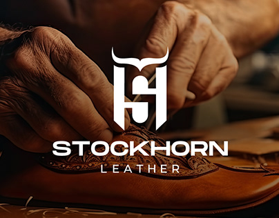 StockHorn - Logo I Premium Leather Branding
