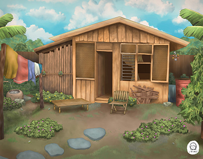 Background Practice: A Filipino House In The Province