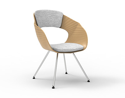 3d model Bonito chair l by ZÜCO