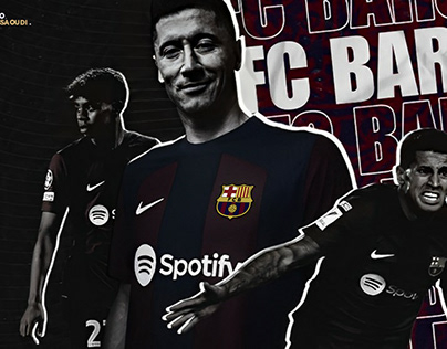 Fc Barcelona Facebook banner design